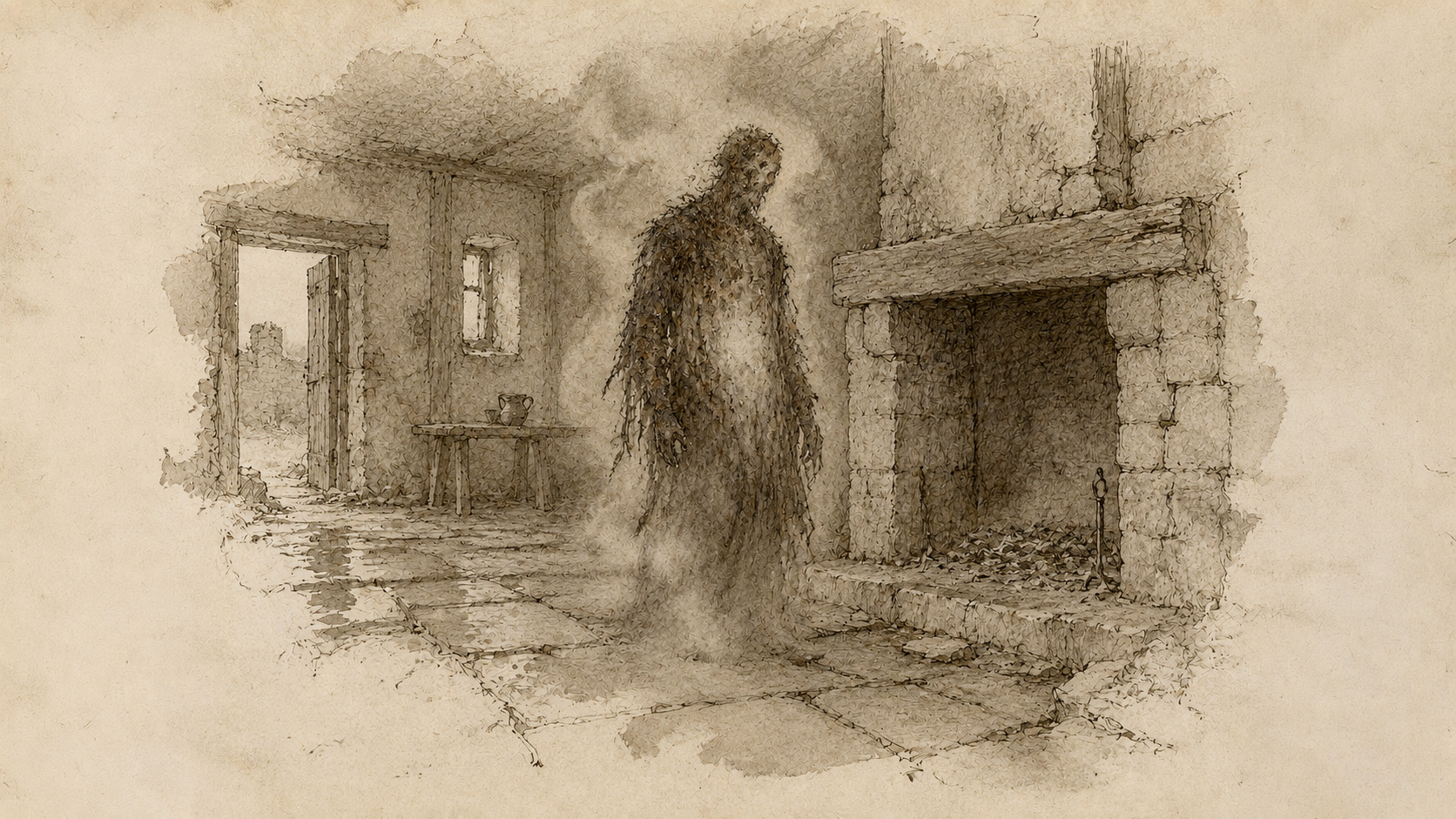 Ink Stained Monk