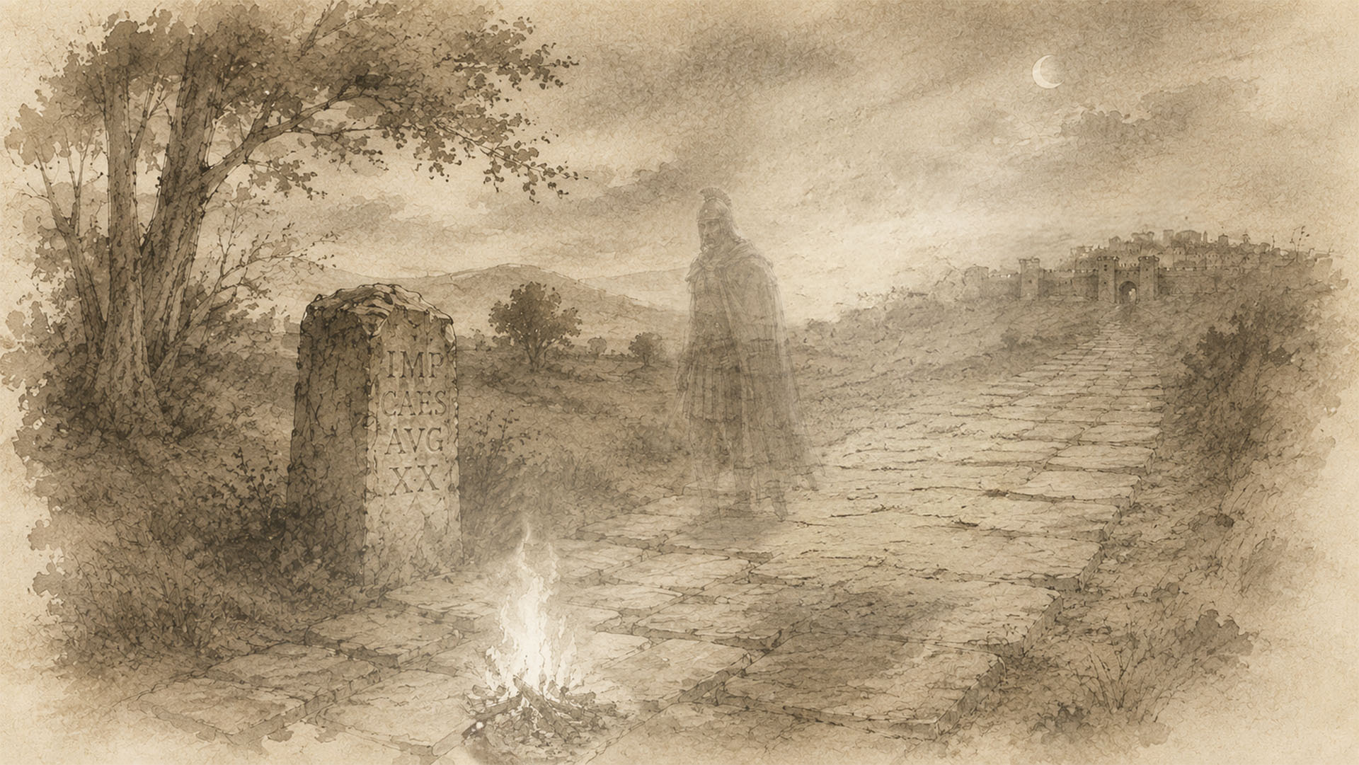The Man Beneath the Roman Road